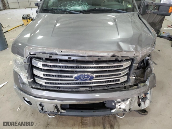 2013 Ford F-150 XL with VIN 1FTFW1ET9DFC77475, listed as a Copart auction lot 85060294 with 103,535 mi miles and Salvage Title. Bid and sale history available at carsss.com. Image 12.