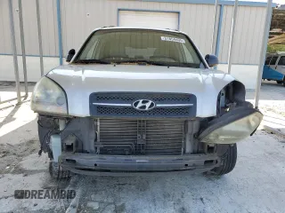 2006 Hyundai Tucson GL with VIN KM8JM12B46U461583, listed as a Copart auction lot 51854405 with 146,951 mi miles and Salvage Title. Bid and sale history available at carsss.com. Image 5.