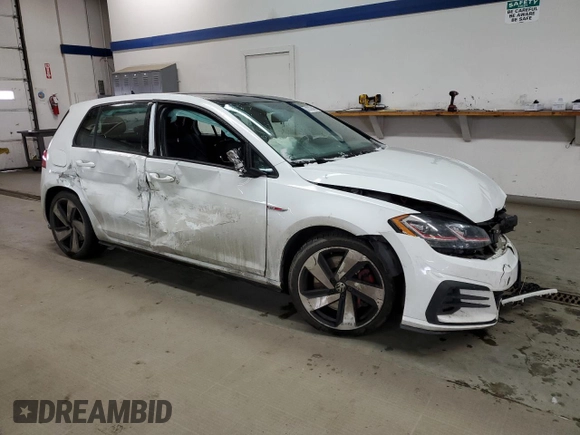 2018 Volkswagen Golf GTI S with VIN 3VW447AU5JM250863, listed as a Copart auction lot 45706455 with 94,440 mi miles and Salvage Title. Bid and sale history available at carsss.com. Image 4.