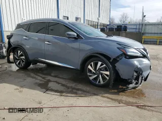 2022 Nissan Murano SL z VIN 5N1AZ2CS8NC109309, wystawiony jako Copart lot #44329765 z przebiegiem 22 069 mil mil oraz Szkoda całkowita • Salvage title. Historia ofert i sprzedaży dostępna na DreamBid. Obrazek 4.