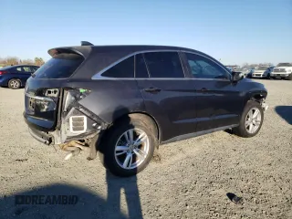 2016 Acura RDX with VIN 5J8TB3H38GL016318, listed as a Copart auction lot 42449035 with 61,445 mi miles and Salvage Title. Bid and sale history available at carsss.com. Image 3.