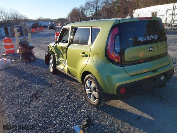 2019 Kia Soul with VIN KNDJN2A24K7916384, listed as a IAAI auction lot 41072543 with 86,603 mi miles. Bid and sale history available at carsss.com. Image 3.