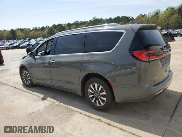 2021 Chrysler Pacifica Hybrid Touring L with VIN 2C4RC1L73MR603162, listed as a Copart auction lot 51253685 with Not provided miles and Salvage title. Bid and sale history available at DreamBid. Image 2.