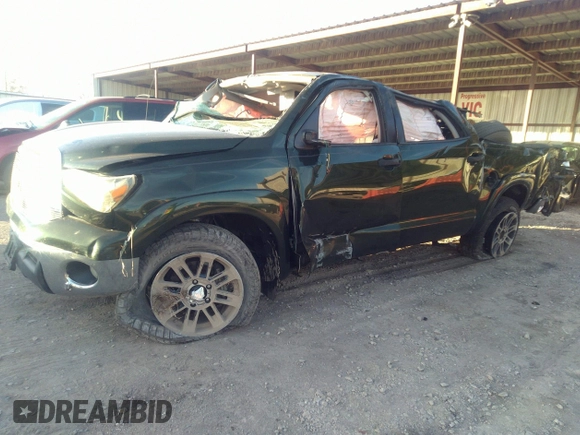 2012 Toyota Tundra 4WD Truck with VIN 5TFDW5F11CX256012, listed as a IAAI auction lot 38259579 with 1 mi miles. Bid and sale history available at carsss.com. Image 2.