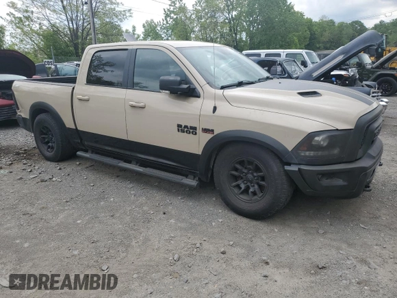 2017 Ram 1500 Rebel z VIN 1C6RR7YT0HS611836, wystawiony jako Copart lot #56943955 z przebiegiem 55 548 mil mil oraz Szkoda całkowita • Salvage title. Historia ofert i sprzedaży dostępna na DreamBid. Obrazek 4.