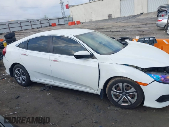 2017 Honda Civic Sedan LX with VIN 19XFC2F54HE039967, listed as a IAAI auction lot 41951897 with 106,660 mi miles. Bid and sale history available at carsss.com. Image 13.