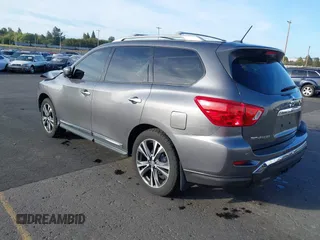 2017 Nissan Pathfinder SL with VIN 5N1DR2MM4HC623692, listed as a IAAI auction lot 40493909 with 68,563 mi miles and . Bid and sale history available at DreamBid. Image 3.