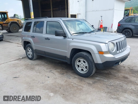 2014 Jeep Patriot Sport with VIN 1C4NJPBB7ED773445, listed as a IAAI auction lot 42205816 with 121,778 mi miles and . Bid and sale history available at DreamBid. Image 1.