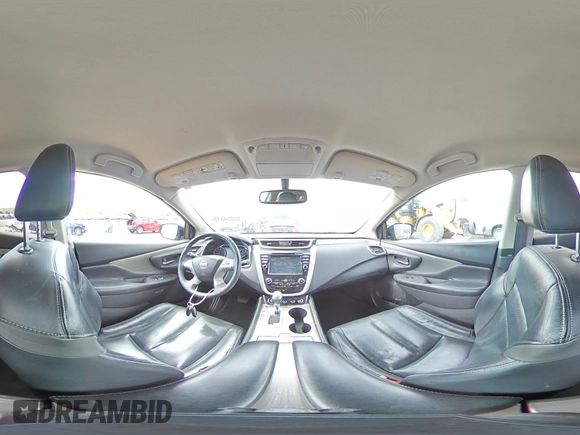 2016 Nissan Murano SL z VIN 5N1AZ2MH3GN115433, wystawiony jako Copart lot #55054515 z przebiegiem 105 035 mil mil oraz Szkoda całkowita • Salvage title. Historia ofert i sprzedaży dostępna na DreamBid. Obrazek 15.