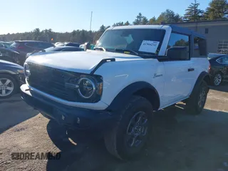 2024 Ford Bronco Big Bend с VIN 1FMDE7AH7RLB15038, выставлен на аукционе IAAI как лот 41504232 с пробегом 344 миль миль и . История ставок и продаж доступна на DreamBid. Изображение 2.
