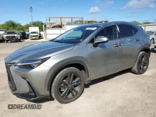 2022 Lexus NX with VIN JTJHKCFZ9N2004738, listed as a Copart auction lot 64939214 with 18,489 mi miles and Salvage Title. Bid and sale history available at carsss.com. Image 1.