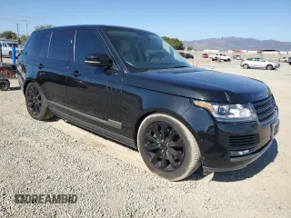 2015 Land Rover Range Rover HSE with VIN SALGS2VF9FA234442, listed as a Copart auction lot 65928525 with 90,489 mi miles and Clean title. Bid and sale history available at DreamBid. Image 4.