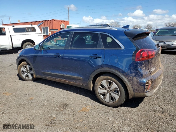 2022 Kia Niro LXS SE with VIN KNDCB3LC6N5500771, listed as a Copart auction lot 43725775 with 30,487 mi miles and Salvage Title. Bid and sale history available at carsss.com. Image 2.