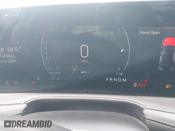 2024 Cadillac XT4 AWD Premium Luxury with VIN 1GYFZDR40RF141281, listed as a IAAI auction lot 42585681 with Not provided miles and . Bid and sale history available at DreamBid. Image 7.