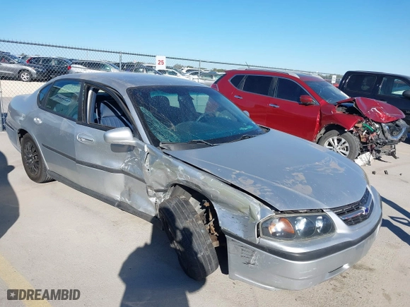 2002 Chevrolet Impala with VIN 2G1WF55EX29115572, listed as a IAAI auction lot 41725584 with 83,775 mi miles. Bid and sale history available at carsss.com. Image 6.