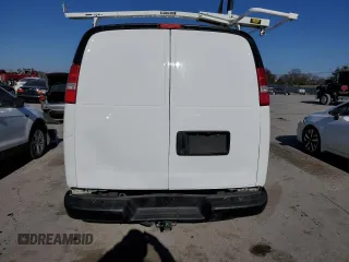 2022 GMC Savana Cargo Van with VIN 1GTW7AF7XN1175695, listed as a Copart auction lot 83633504 with 66,191 mi miles and Salvage Title. Bid and sale history available at carsss.com. Image 6.