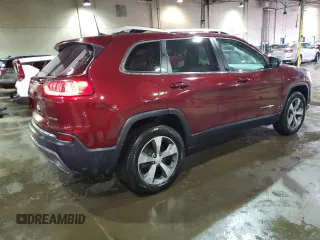 2020 Jeep Cherokee Limited with VIN 1C4PJMDN6LD538062, listed as a Copart auction lot 51171175 with 45,710 mi miles and Salvage Title. Bid and sale history available at carsss.com. Image 3.