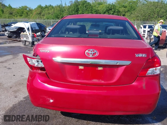 2008 Toyota Yaris with VIN JTDBT923381296472, listed as a IAAI auction lot 41966790 with 141,032 mi miles. Bid and sale history available at carsss.com. Image 16.
