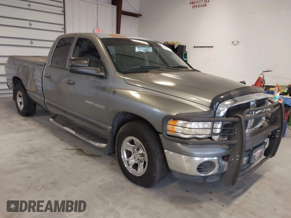 2005 Dodge 1500 SLT with VIN 1D7HA18N75J517874, listed as a IAAI auction lot 42246742 with 105,607 mi miles and . Bid and sale history available at DreamBid. Image 1.