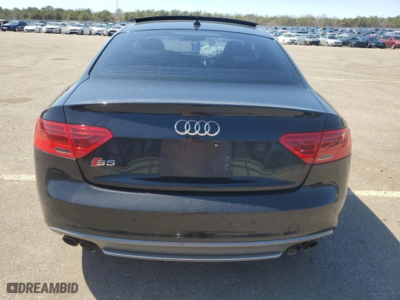 2014 Audi S5 Prestige with VIN WAU3GAFR4EA020691, listed as a Copart auction lot 52469355 with 78,274 mi miles and Salvage Title. Bid and sale history available at carsss.com. Image 6.