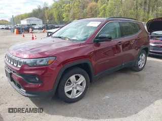 2022 Jeep Compass Latitude with VIN 3C4NJCBB2NT139933, listed as a IAAI auction lot 41886634 with 28,144 mi miles and . Bid and sale history available at DreamBid. Image 17.