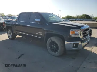 2014 GMC Sierra 1500 SLT with VIN 3GTU2VEC4EG217940, listed as a Copart auction lot 52151385 with Not Provided miles and Clean Title. Bid and sale history available at DreamBid. Image 4.