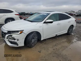 2021 Honda Insight Touring with VIN 19XZE4F96ME009546, listed as a Copart auction lot 48487045 with 60,446 mi miles and Salvage Title. Bid and sale history available at carsss.com. Image 1.