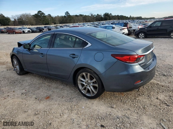 2014 Mazda Mazda6 i Touring with VIN JM1GJ1T63E1127893, listed as a Copart auction lot 46423805 with 95655 miles and Salvage Title. Bid and sale history available at carsss.com. Image 2.