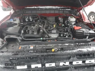 2023 Ford Bronco with VIN 1FMDE5BH3PLB67461, listed as a Copart auction lot 86357644 with 6,613 mi miles and Salvage title. Bid and sale history available at DreamBid. Image 12.