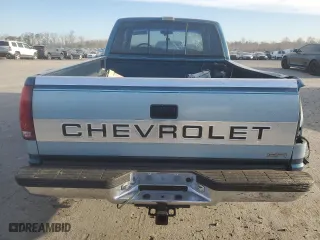 1991 Chevrolet 1500 Pickups with VIN 2GCEC19K7M1222696, listed as a Copart auction lot 48301565 with 140,864 mi miles and Salvage Title. Bid and sale history available at carsss.com. Image 6.