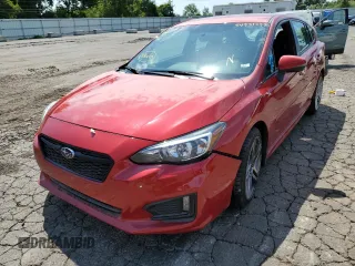 2018 Subaru Impreza Sport with VIN 4S3GTAK68J3739601, listed as a Copart auction lot 54931392 with 0 mi miles. Bid and sale history available at carsss.com. Image 2.