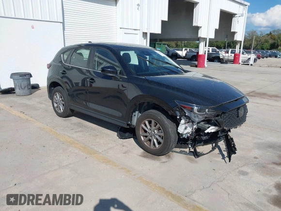 2023 Mazda CX-5 2.5 S with VIN JM3KFBAM3P0104813, listed as a IAAI auction lot 41540923 with 30,861 mi miles. Bid and sale history available at carsss.com. Image 1.