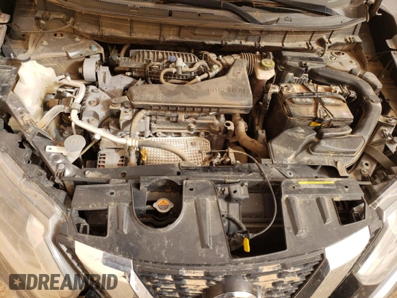 2017 Nissan Rogue S with VIN KNMAT2MV1HP547083, listed as a Copart auction lot 48884655 with 118,387 mi miles and Salvage Title. Bid and sale history available at carsss.com. Image 13.