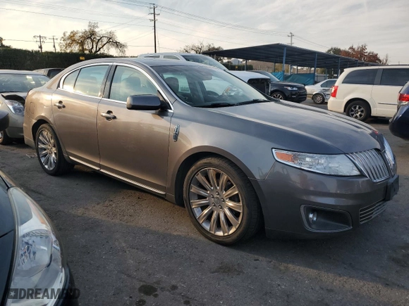 2011 Lincoln MKS with VIN 1LNHL9DR1BG608400, listed as a Copart auction lot 84117204 with 140,327 mi miles and Salvage Title. Bid and sale history available at carsss.com. Image 4.