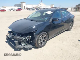 2020 Nissan Sentra SV with VIN 3N1AB8CV7LY255830, listed as a IAAI auction lot 41786362 with 36,686 mi miles and . Bid and sale history available at DreamBid. Image 2.