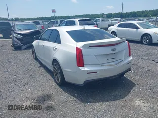2016 Cadillac ATS-V with VIN 1G6AN5RY5G0151103, listed as a IAAI auction lot 39630850 with 37,000 mi miles. Bid and sale history available at carsss.com. Image 3.