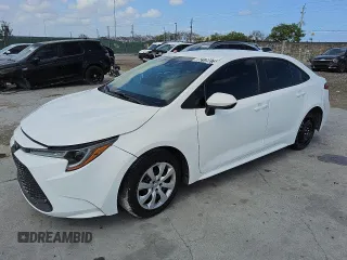 2022 Toyota Corolla LE with VIN 5YFEPMAE2NP388171, listed as a Copart auction lot 52139875 with 56,865 mi miles and Clean Title. Bid and sale history available at DreamBid. Image 1.