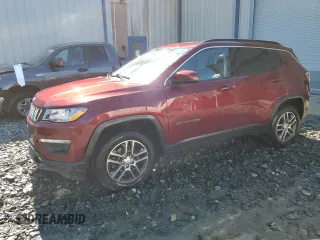 2020 Jeep Compass Latitude with VIN 3C4NJDBB6LT251735, listed as a Copart auction lot 50236265 with 113,258 mi miles and Clean Title. Bid and sale history available at DreamBid. Image 1.