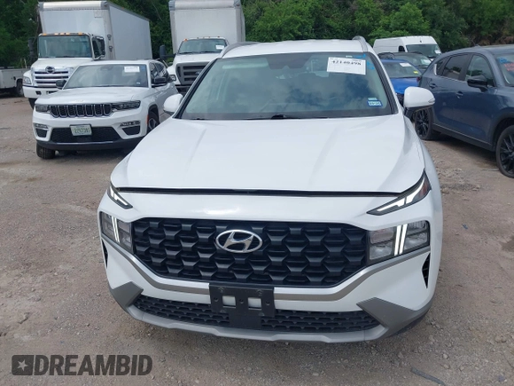 2023 Hyundai Santa Fe SEL with VIN 5NMS24AJ8PH567746, listed as a IAAI auction lot 42140498 with 41,044 mi miles. Bid and sale history available at carsss.com. Image 12.