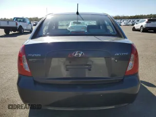 2007 Hyundai Accent GLS with VIN KMHCN46C07U085783, listed as a Copart auction lot 50498395 with 127,396 mi miles and Salvage Title. Bid and sale history available at carsss.com. Image 6.