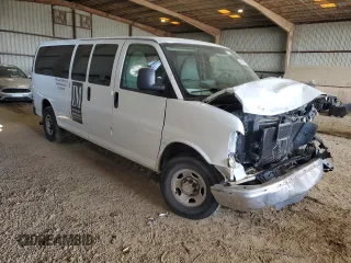 2010 Chevrolet Express Passenger LT with VIN 1GA2G1DGXA1112195, listed as a Copart auction lot 68340394 with Not provided miles and Salvage title. Bid and sale history available at DreamBid. Image 4.