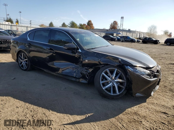 2017 Lexus GS with VIN JTHCZ1BL0HA005283, listed as a Copart auction lot 78078554 with 48,151 mi miles and Salvage Title. Bid and sale history available at carsss.com. Image 4.