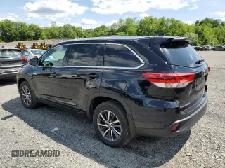 2018 Toyota Highlander Hybrid XLE with VIN 5TDJGRFH1JS038904, listed as a Copart auction lot 58176435 with 38,083 mi miles and Clean title. Bid and sale history available at DreamBid. Image 2.