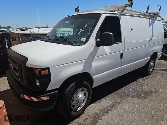 2008 Ford Econoline Cargo Commercial with VIN 1FTNE24L08DA86003, listed as a IAAI auction lot 42888156 with 240,617 mi miles and . Bid and sale history available at DreamBid. Image 6.
