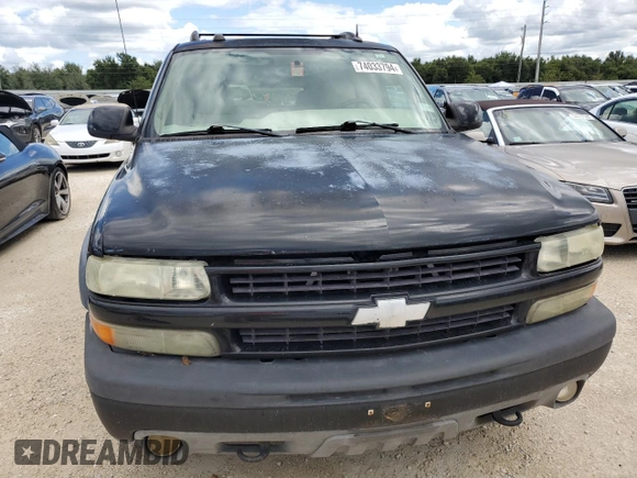 2004 Chevrolet Tahoe LT with VIN 1GNEK13Z24R237453, listed as a Copart auction lot 74033794 with 0 mi miles and Non Repairable. Bid and sale history available at carsss.com. Image 5.