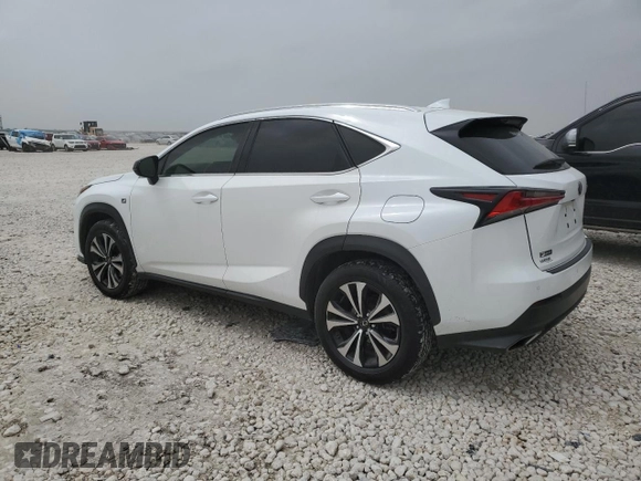 2019 Lexus NX 300 with VIN JTJBARBZ4K2186166, listed as a Copart auction lot 50762005 with 60,023 mi miles and Clean title. Bid and sale history available at DreamBid. Image 2.