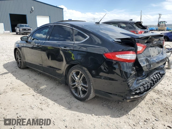 2016 Ford Fusion Titanium with VIN 3FA6P0K90GR191310, listed as a Copart auction lot 54839775 with 168,646 mi miles and Salvage title. Bid and sale history available at DreamBid. Image 2.