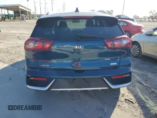 2017 Kia Niro FE with VIN KNDCB3LC3H5055071, listed as a Copart auction lot 85649084 with 0 mi miles and Salvage Title. Bid and sale history available at carsss.com. Image 6.