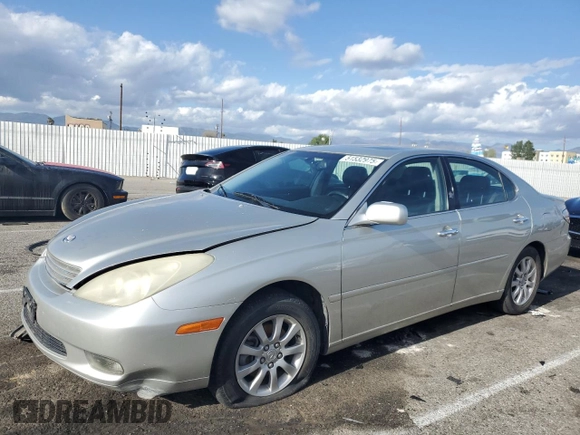 2004 Lexus ES 350 with VIN JTHBA30G445005018, listed as a Copart auction lot 51532975 with 225,393 mi miles and Salvage Title. Bid and sale history available at DreamBid. Image 1.