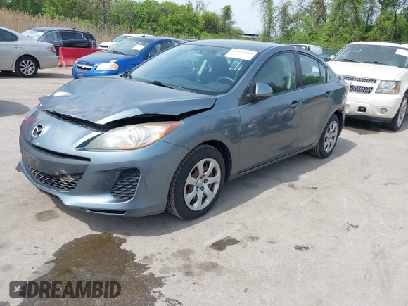 2012 Mazda 3 i Sport with VIN JM1BL1UF1C1548558, listed as a IAAI auction lot 42113245 with 143,667 mi miles and . Bid and sale history available at DreamBid. Image 2.